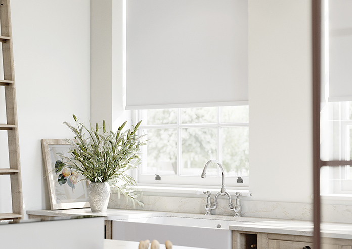 Oceana (Blackout), Moonlit Grey - Roller Blind - Image 5